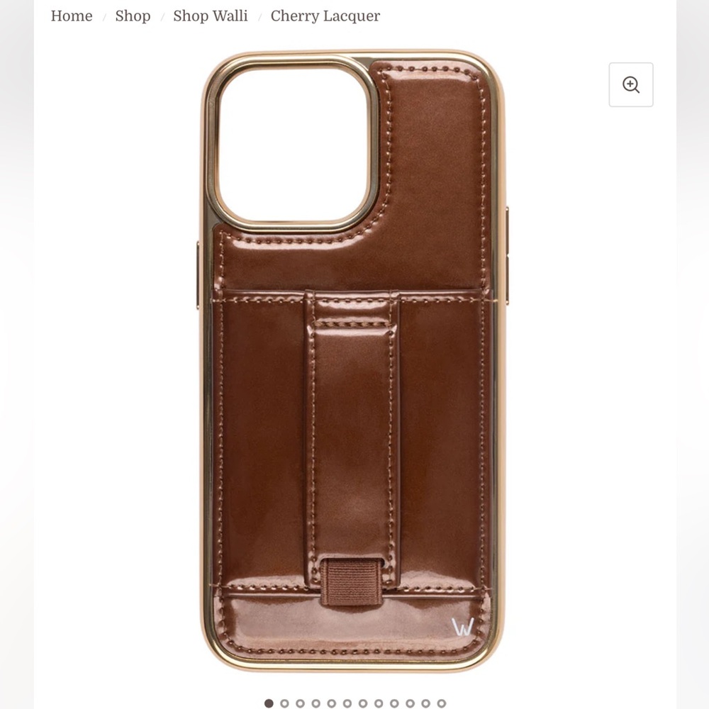 Brown Leather Phone Case